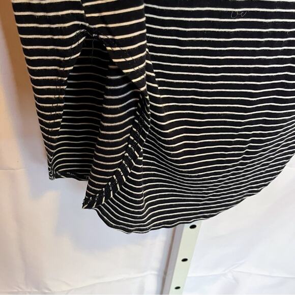 Olivia Rae Navy White Striped Tank Dress S Nautical Resort Coastal Preppy - Picture 6 of 9